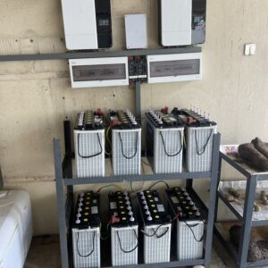 10kw Growatt Inverter and luminous 220Ah battery x 8pcs