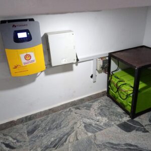 5kva Yohako inverter and 4pcs Monbat battery