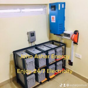 8kva Icellpower Inverter and 19.2kwh Quanta Lead Acid Battery