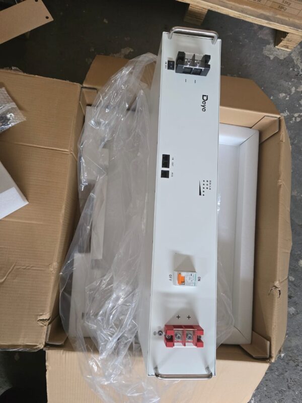 DEYE 10.2kWh 51.2V 208Ah LV LiFePO4 Lithium Battery