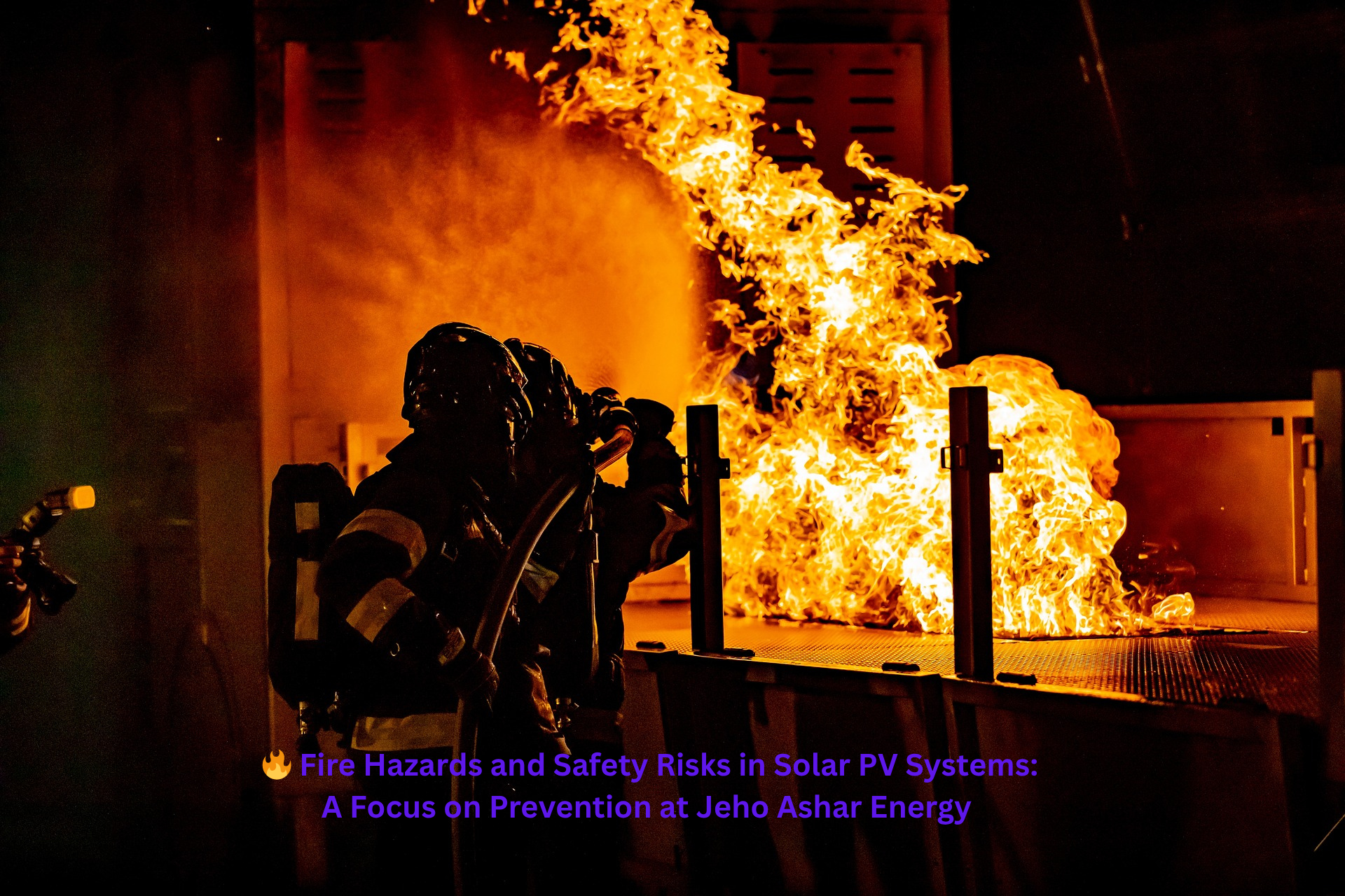 Read more about the article 🔥 Fire Hazards and Safety Risks in Solar PV Systems: A Focus on Prevention at Jeho Ashar Energy Advantage